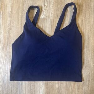 Aerie Navy Top